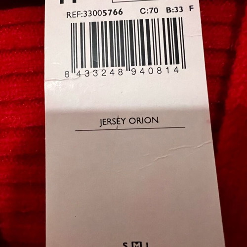 Mango red sweater size M brand new