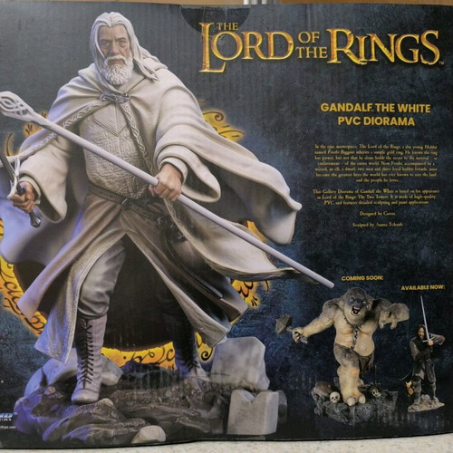 Gandalf the White PVC Diorama like new