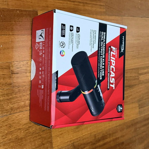 HyperX FlipCast Streaming XLR/USB dynamic microphone sealed