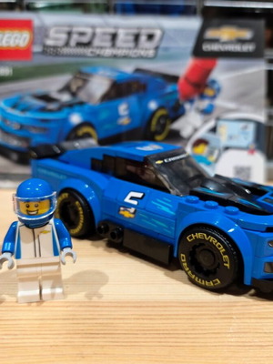 Lego Chevrolet Camaro ZL1 αγωνιστικό αυτοκίνητο σαν καινούργιο με οδηγίες