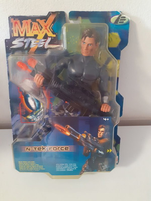 Max Steel N-Tek Force action figure, Mattel 1999