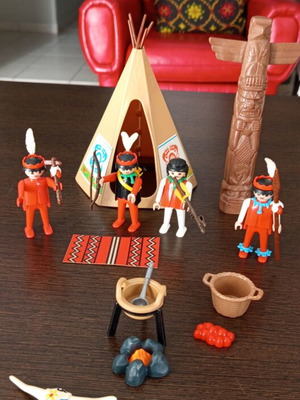 Playmobil Indians used