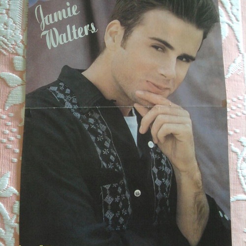 Jamie Walters & Take That poster used, size 29x19.7