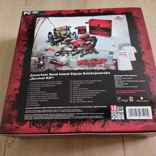 Dead Island Gore Edition Survival Kit PC used