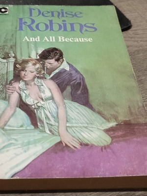 Βιβλίο And All Because Denise Robins μεταχειρισμένο, αγγλικά