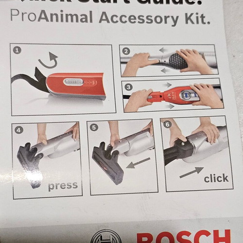 Bosch Pro Animal accessory kit new, unused