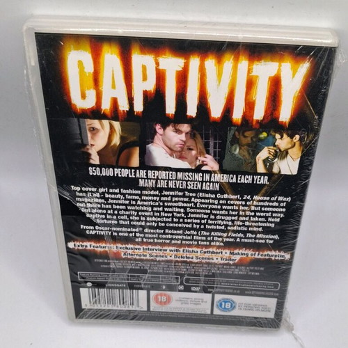 Captivity DVD new thriller with subtitles