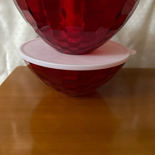 Tupperware Prisma bowls set of 4, new