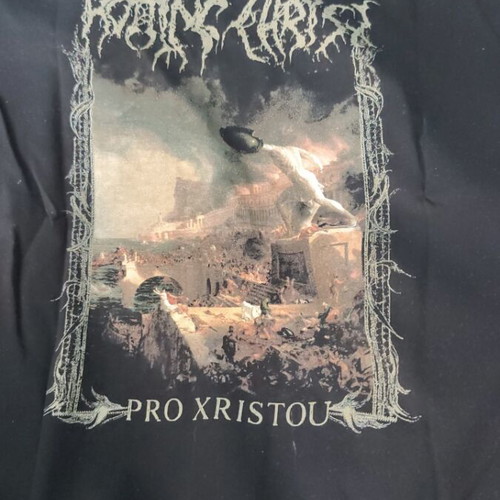 Rotting Christ double-sided t-shirt size M like new, black