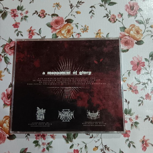 Ad Hominem Monument of Glory CD like new, industrial black metal
