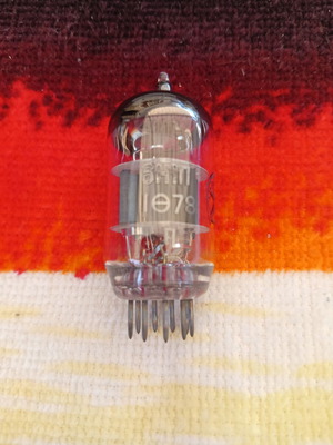 6H1Π Vacuum Tube like new, dual triode for audio circuits