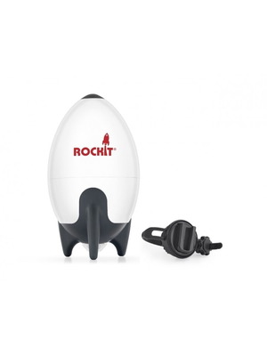 Rockit vibration device used, portable white baby rocker