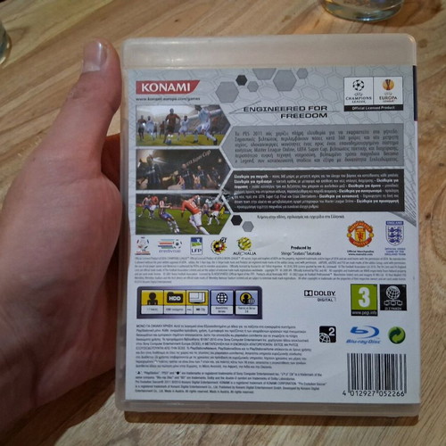 PES 2011 PS3 game used, good condition