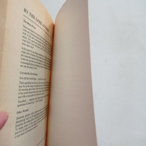 The Edge of Infinity Paul Davies book used, English