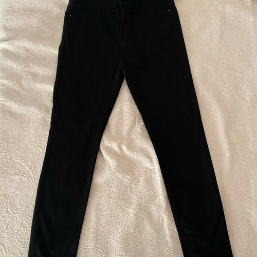 Black high-waisted skinny pants Stradivarius like new size 38