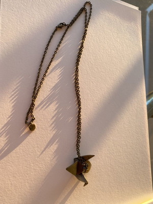 Accessorize necklace new brown