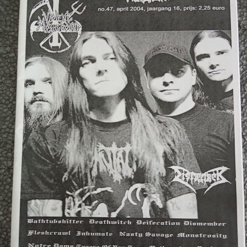 Violent Moshground #47 fanzine 2004 like new