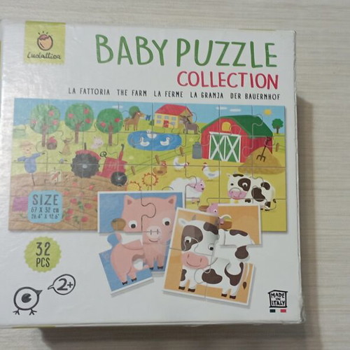 Ludattica Baby Puzzle Collection The Farm, 32 pcs