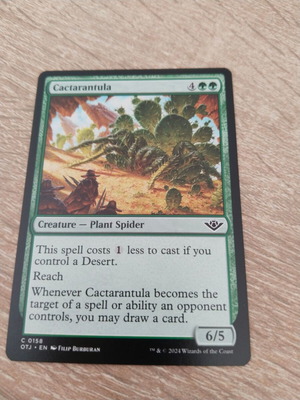 Magic the Gathering карта Cactarantula нова