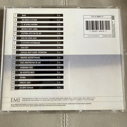 Giannis Ploutarchos Mikres Fotografies CD like new, laiko