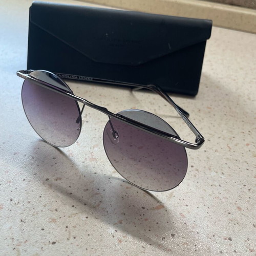 Carolina Lemke sunglasses used, black with original case
