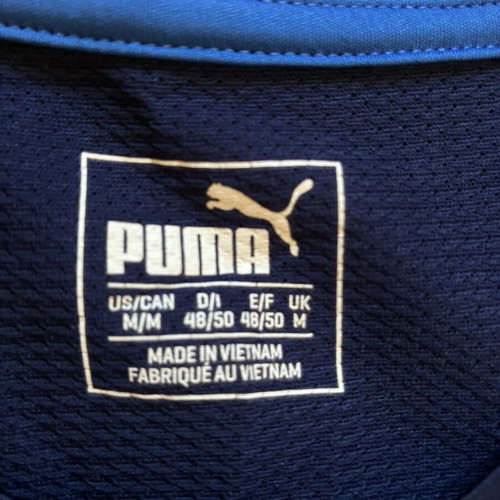 Puma Italy Euro 2016 Training Shirt, navy blue and power blue