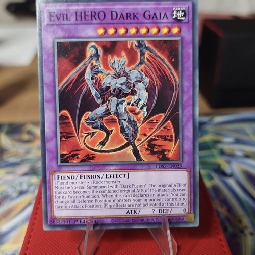 Evil HERO Dark Gaia Yu-Gi-Oh! card