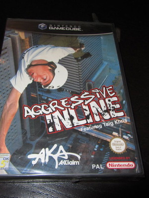 Aggressive Inline Nintendo GameCube καινούργιο σφραγισμένο