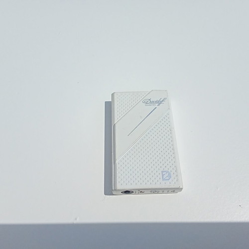 Davidoff collectible lighter white, like new