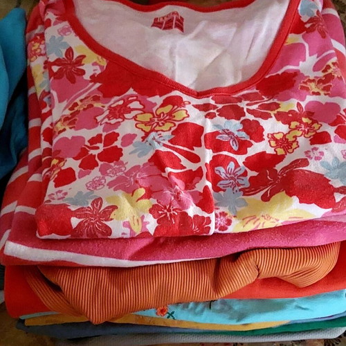 Women's blouses like new, summer style, pack of 50 pieces