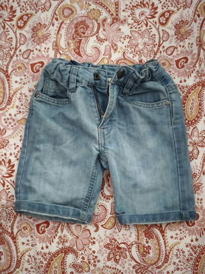 Orchestra denim bermuda shorts like new, size 110 cm, blue, age 5