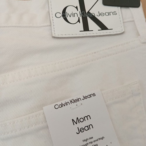 Calvin Klein jeans women's white, new, size M-L