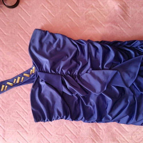 Dress with gathers like new, size M/38/10