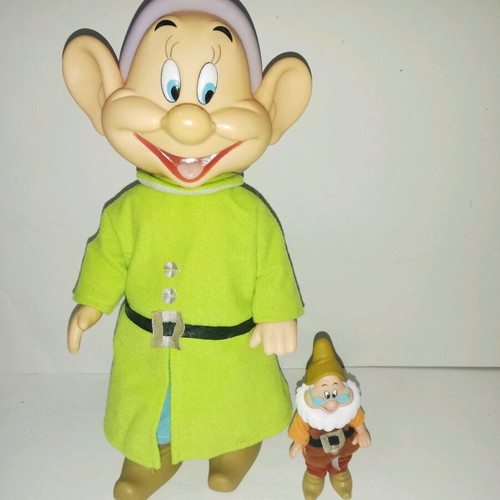 Disney dwarf Dopey 38 cm height like new