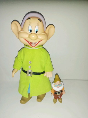 Disney dwarf Dopey 38 cm height like new