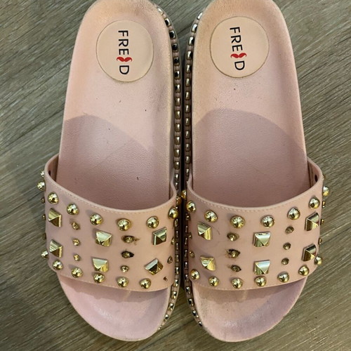 Keep Fred slippers used, pink, size 38