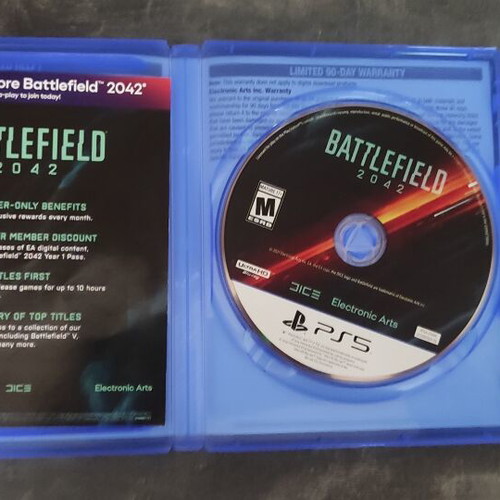 Battlefield 2042 PS5 game like new