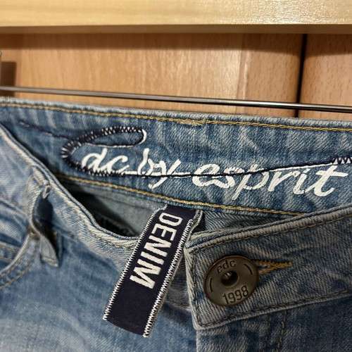 Esprit denim shorts like new, size 31, blue turquoise