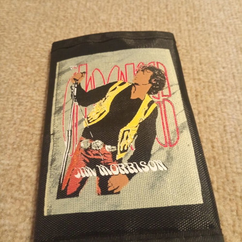 Jim Morrison Wallet like new, black