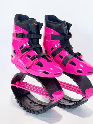 Jump Shoes L (36-38) 40-60kg καινούργια, μαύρα παπούτσια με ελατήρια