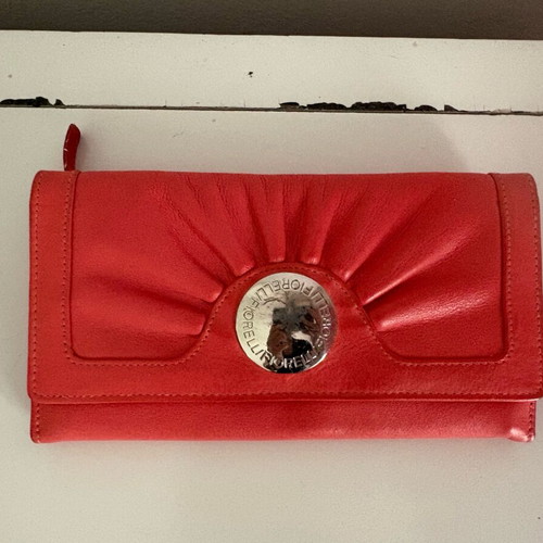 Fiorelli wallet like new, red and orange