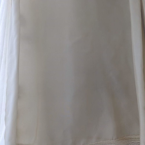 Sportmax linen dress used, beige with floral pattern