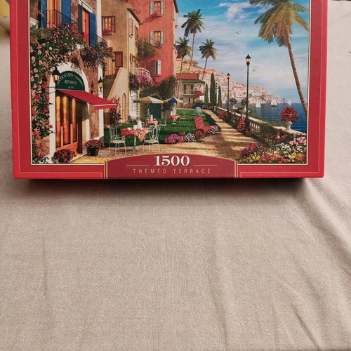 Castorland Puzzle Themed Terrace 1500 pieces like new