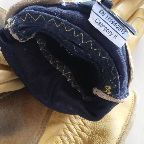 Spirit Motors Leather Motorcycle Gloves No 9 L used