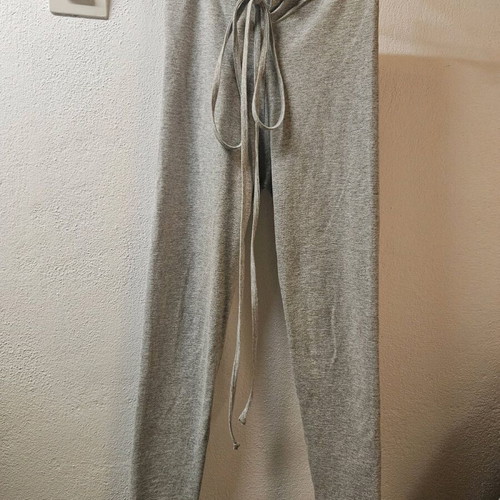 Sunsetgo lovers leggings like new, one size, gray with belly tie