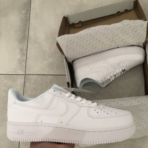 Nike Air Force 1 sneakers, size 41, white
