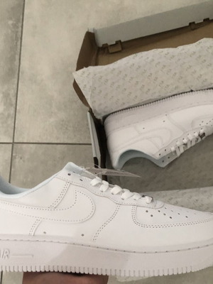 Nike Air Force 1 sneakers, size 41, white