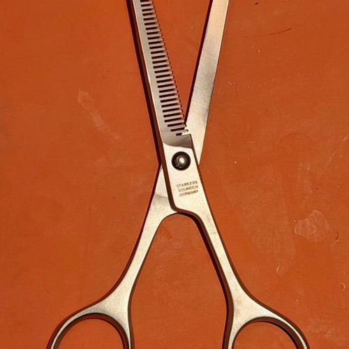 Thinning haircut scissors new, inox 14cm Solingen