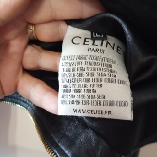 Bufan Celine women's leather jacket like new, sizes M and L
