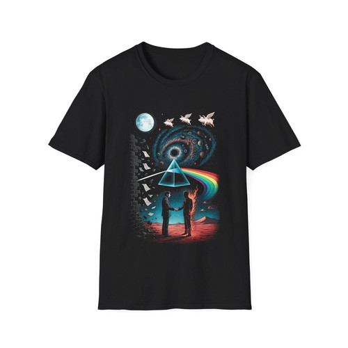 Pink Floyd T-shirt, 100% cotton, black, size L
